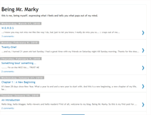 Tablet Screenshot of beingmrmarky.blogspot.com