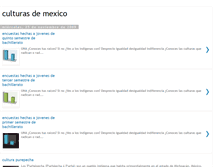 Tablet Screenshot of culturasdemexico-lesion.blogspot.com