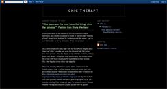 Desktop Screenshot of chictherapy.blogspot.com