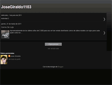 Tablet Screenshot of josegiraldo1103.blogspot.com
