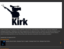 Tablet Screenshot of kirkproducoes.blogspot.com