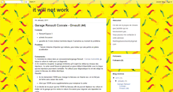 Desktop Screenshot of itwillnotwork.blogspot.com