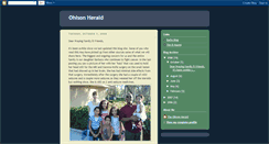 Desktop Screenshot of ohlsonherald.blogspot.com