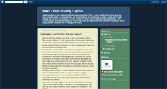 Desktop Screenshot of nextleveltradingcapital.blogspot.com