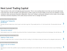 Tablet Screenshot of nextleveltradingcapital.blogspot.com