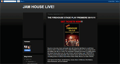 Desktop Screenshot of jamhouselive.blogspot.com