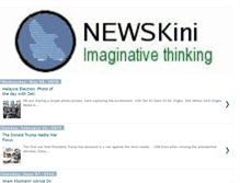 Tablet Screenshot of newskini.blogspot.com