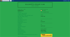 Desktop Screenshot of elliottspilotcar.blogspot.com