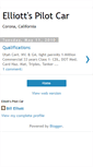 Mobile Screenshot of elliottspilotcar.blogspot.com