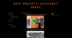 Desktop Screenshot of newgraffitialphabets.blogspot.com