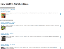 Tablet Screenshot of newgraffitialphabets.blogspot.com