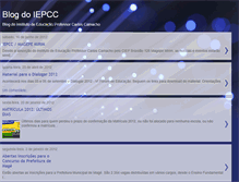 Tablet Screenshot of iepcc.blogspot.com