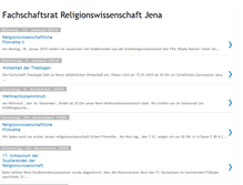 Tablet Screenshot of fachschaftsrat.blogspot.com