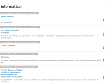 Tablet Screenshot of informatizar.blogspot.com