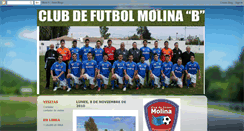 Desktop Screenshot of clubdefutbolmolinab.blogspot.com