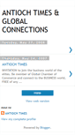 Mobile Screenshot of antiochtimes.blogspot.com