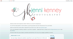 Desktop Screenshot of jennikenney.blogspot.com