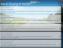 Tablet Screenshot of blogshoppingdochaveiro.blogspot.com