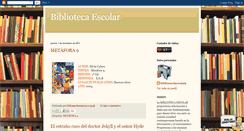 Desktop Screenshot of biblioescolarcem29.blogspot.com