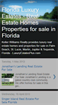 Mobile Screenshot of florida-luxury-estates.blogspot.com