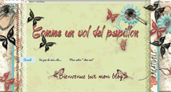 Desktop Screenshot of commeunvoldepapillon.blogspot.com