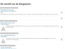 Tablet Screenshot of mangosteenswereld.blogspot.com