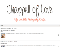 Tablet Screenshot of chappelloflove.blogspot.com