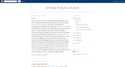 Desktop Screenshot of jouer-poker-flash-fwsd.blogspot.com