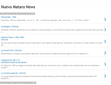 Tablet Screenshot of nuevomataronews.blogspot.com