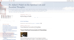 Desktop Screenshot of fatheraidansblog.blogspot.com