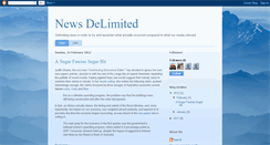 Desktop Screenshot of newsdelimited.blogspot.com