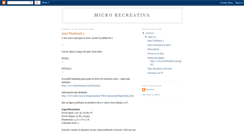 Desktop Screenshot of microrecreativas.blogspot.com