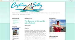 Desktop Screenshot of captainsallysblog.blogspot.com