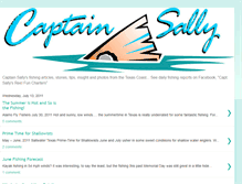 Tablet Screenshot of captainsallysblog.blogspot.com