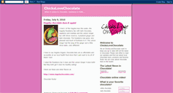 Desktop Screenshot of chickslovechocolate.blogspot.com