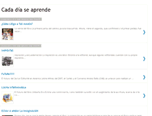 Tablet Screenshot of cadadiaseaprende.blogspot.com
