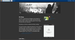 Desktop Screenshot of just-a-little-something.blogspot.com