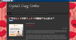 Desktop Screenshot of crystalscrazycombos.blogspot.com
