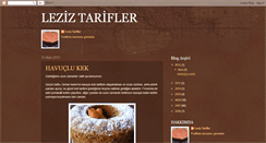 Desktop Screenshot of leziztarifler.blogspot.com