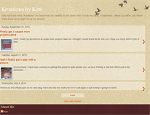 Tablet Screenshot of kreationsbykeri.blogspot.com