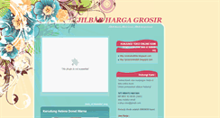 Desktop Screenshot of jilbabhargagrosir.blogspot.com