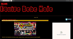 Desktop Screenshot of equipebebehoje.blogspot.com