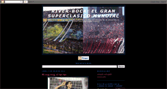 Desktop Screenshot of elduelodelsuperclasico.blogspot.com