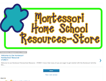 Tablet Screenshot of montessoriactivitykits.blogspot.com