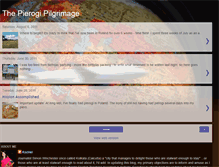 Tablet Screenshot of pierogipilgrimage.blogspot.com
