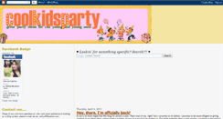 Desktop Screenshot of coolkidsparty.blogspot.com