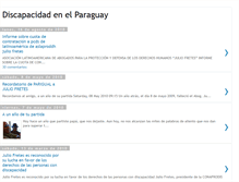 Tablet Screenshot of discapar.blogspot.com
