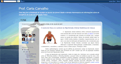 Desktop Screenshot of profcarlacarvalho.blogspot.com