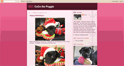 Desktop Screenshot of cocothepuggle.blogspot.com