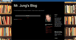 Desktop Screenshot of mrjungsblog.blogspot.com